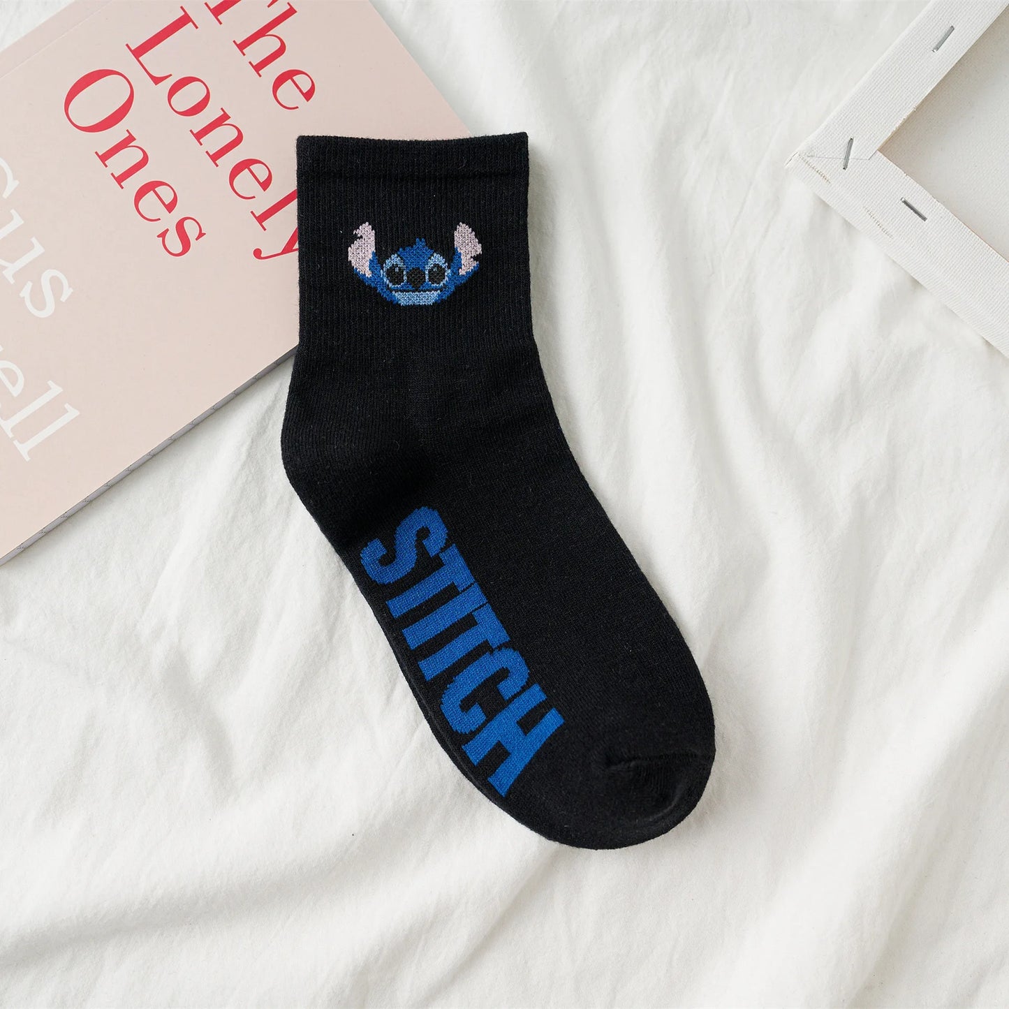 1 Pair Disney Women Socks Female Korean