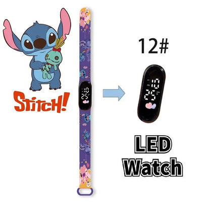 Montre Numérique Disney Stitch Enfants