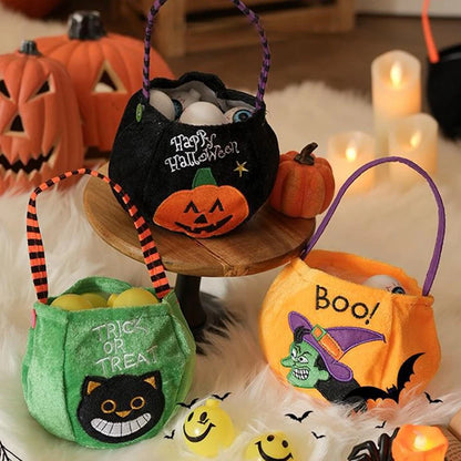 Sac à Bonbons Halloween en Feutre