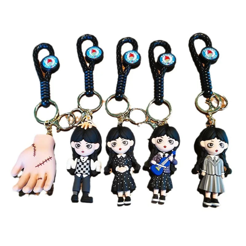 Porte-Clés Wednesday Addams