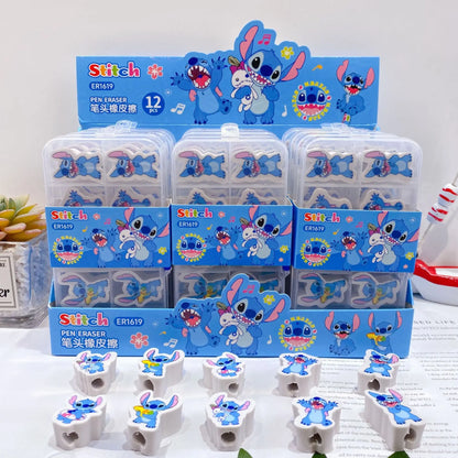 Lot de 10 Gommes Disney Stitch