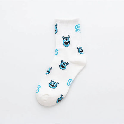 1 Pair Disney Women Socks Female Korean