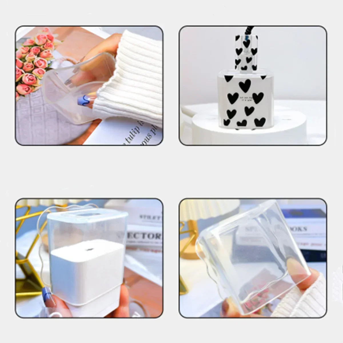 Lot de 5 Protège-Câbles Universels – Accessoires Anti-Casse & Enrouleur