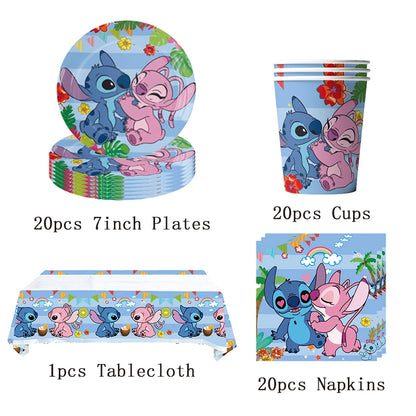Kit Anniverssaire – Rose Lilo & Stitch