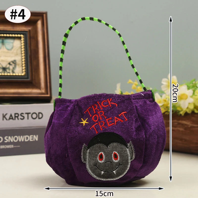 Sac à Bonbons Halloween en Feutre