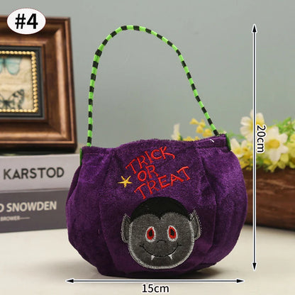 Sac à Bonbons Halloween en Feutre