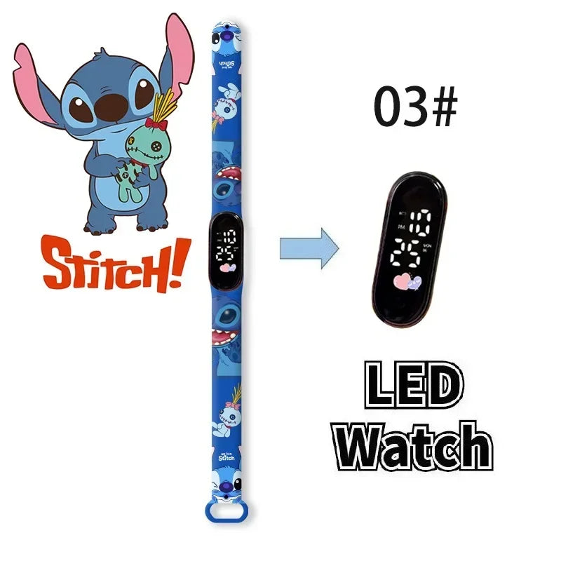 Montre Numérique Disney Stitch Enfants