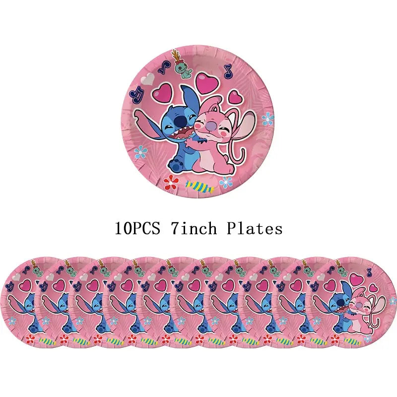 Kit Anniverssaire – Rose Lilo & Stitch