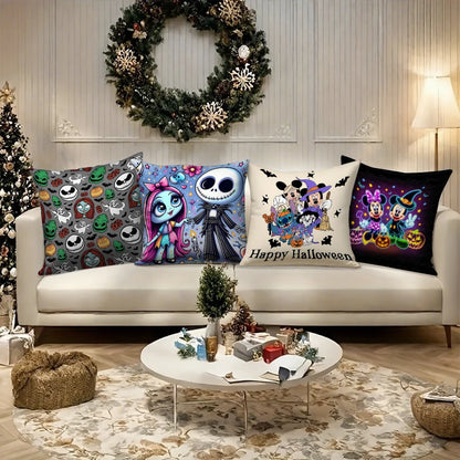 Housses de Coussin Halloween - L’Étrange Noël de Monsieur Jack