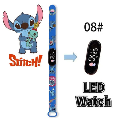 Montre Numérique Disney Stitch Enfants