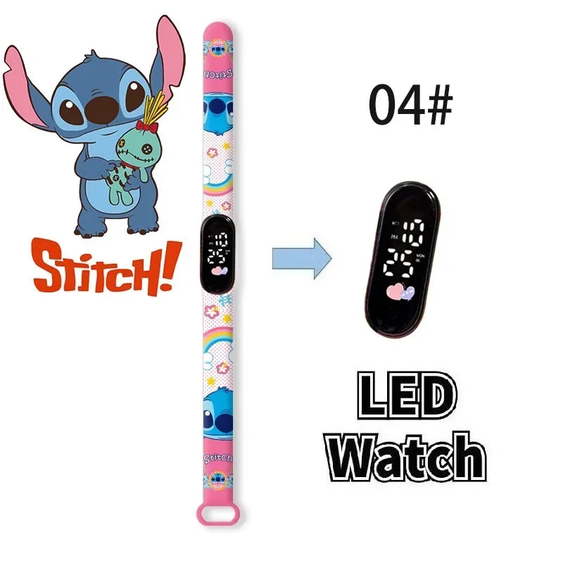 Montre Numérique Disney Stitch Enfants