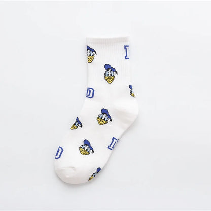 1 Pair Disney Women Socks Female Korean