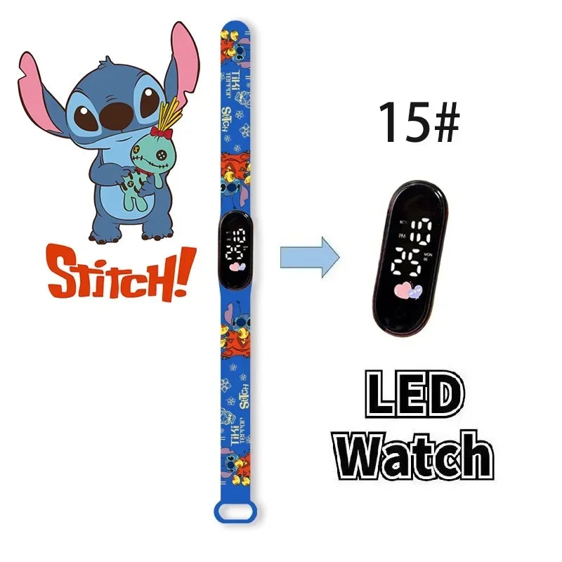 Montre Numérique Disney Stitch Enfants