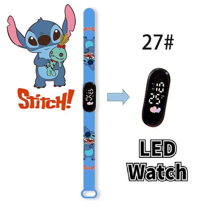 Montre Numérique Disney Stitch Enfants