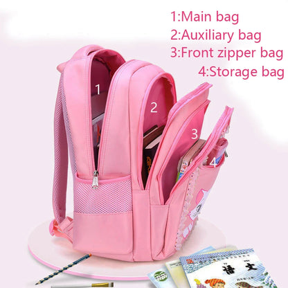 Sac À Dos Cat Rose Enfant