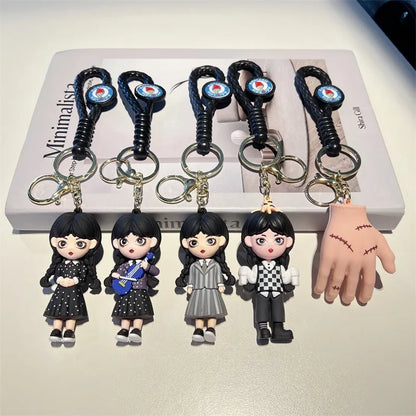 Porte-Clés Wednesday Addams