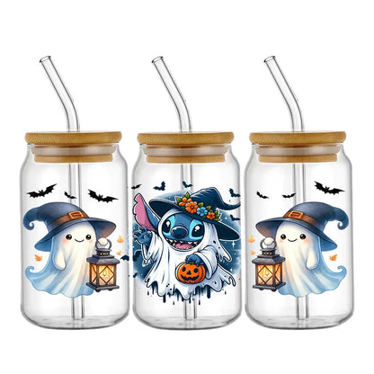 Sticker Disney Halloween Stitch pour Tasse