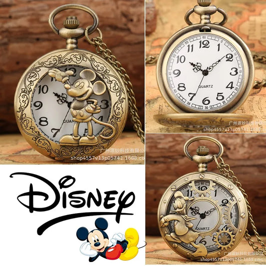 Montre de Poche Disney Mickey & Donald