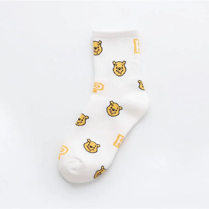 1 Pair Disney Women Socks Female Korean