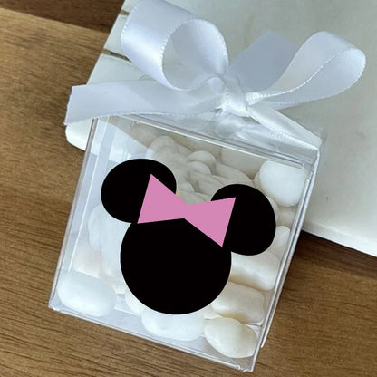 12 Stickers Minnie Mouse pour Fête