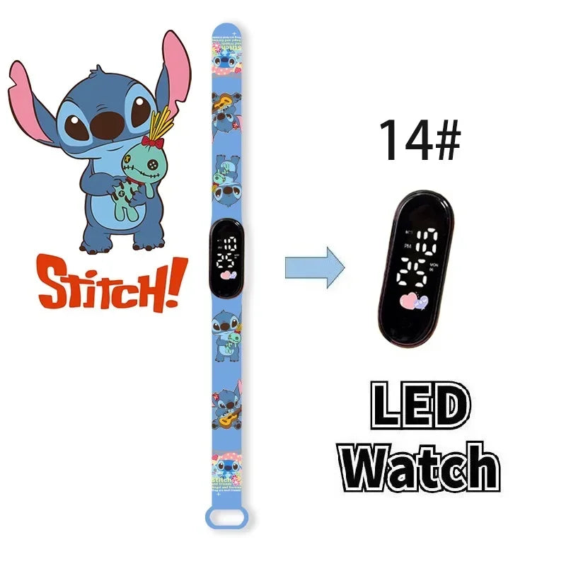 Montre Numérique Disney Stitch Enfants