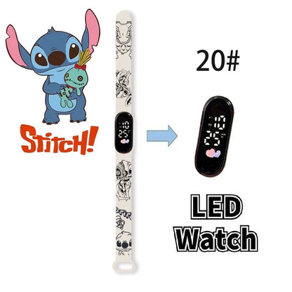 Montre Numérique Disney Stitch Enfants