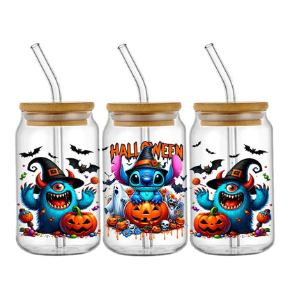 Sticker Disney Halloween Stitch pour Tasse