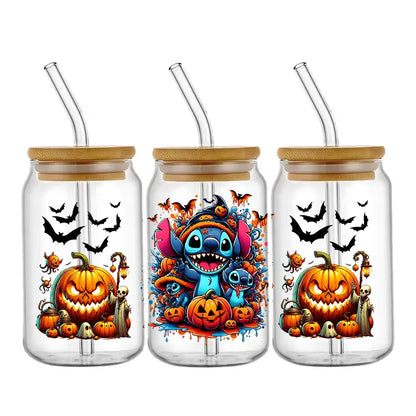 Sticker Disney Halloween Stitch pour Tasse
