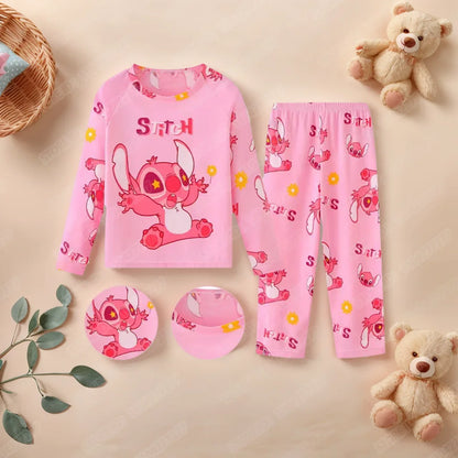 Pyjama Enfants Stitch & Angel 2pcs