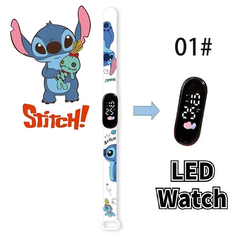 Montre Numérique Disney Stitch Enfants
