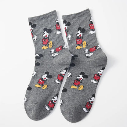 1 Pair Disney Women Socks Female Korean