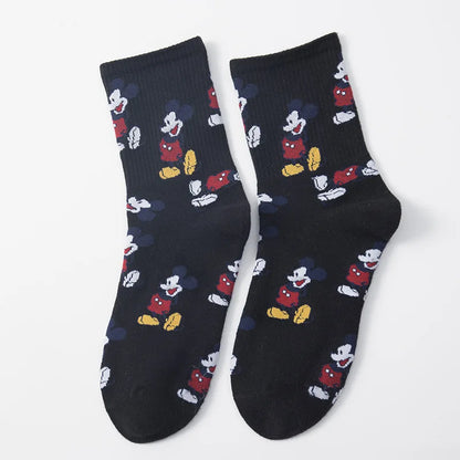 1 Pair Disney Women Socks Female Korean